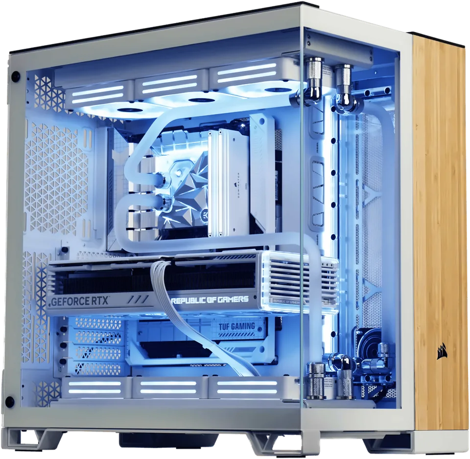PC watercooling custom WHITEWOOD