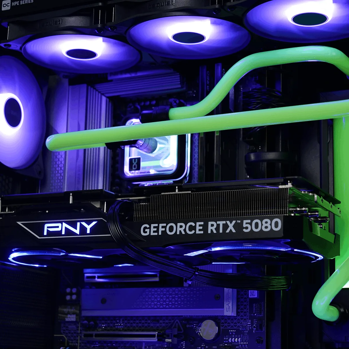 JOKER - 9800X3D/32Go/1To/5080 WC, vue 4