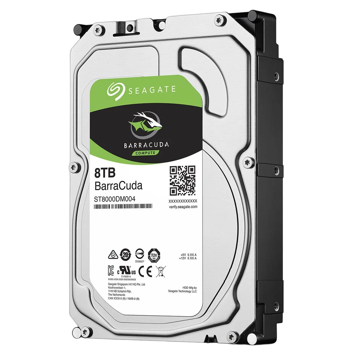 Seagate 8To BarraCuda - ST8000DM004, vue 3