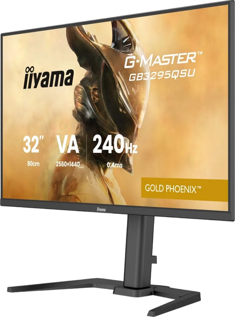 Iiyama G-Master GB3295QSU-B1 - 32" QHD 240Hz VA 0.4ms FS Premium, vue 4