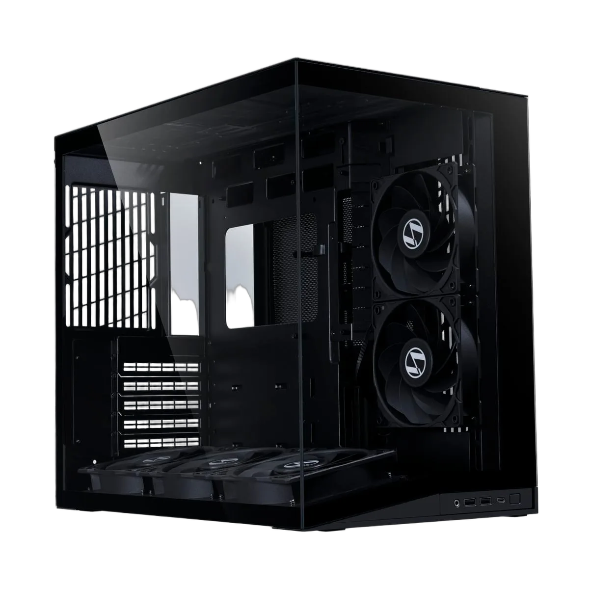 Lian-Li O11D Mini V2 Flow Noir - mT/Sans Alim/ATX, vue 1
