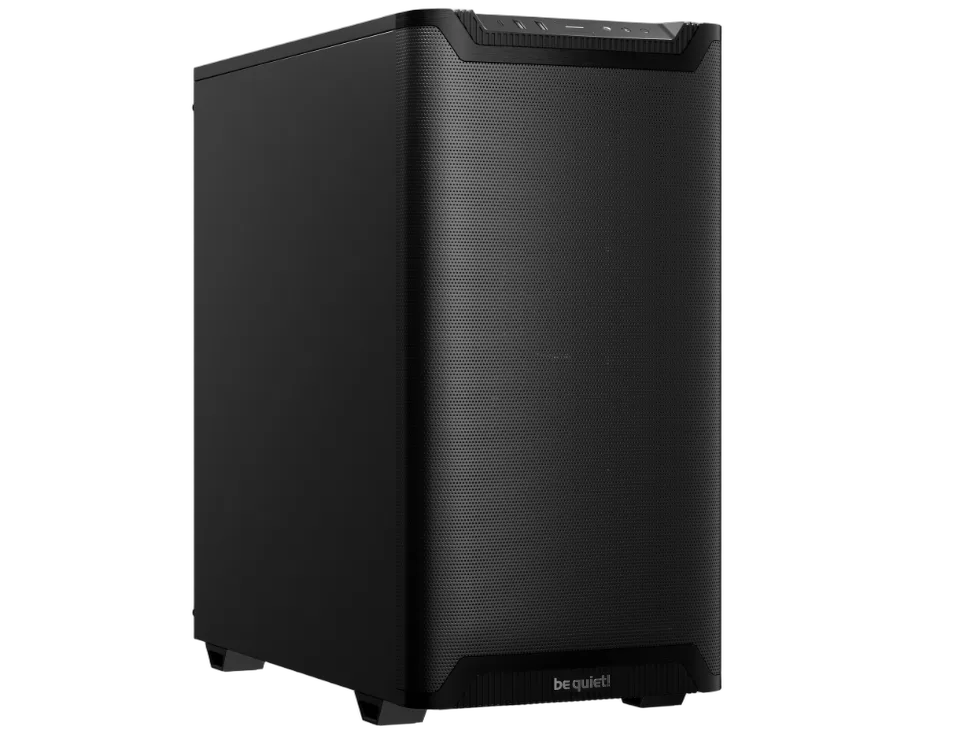 be quiet! PURE BASE 501 Airflow Black - MT/SansAlim/ATX, vue 1