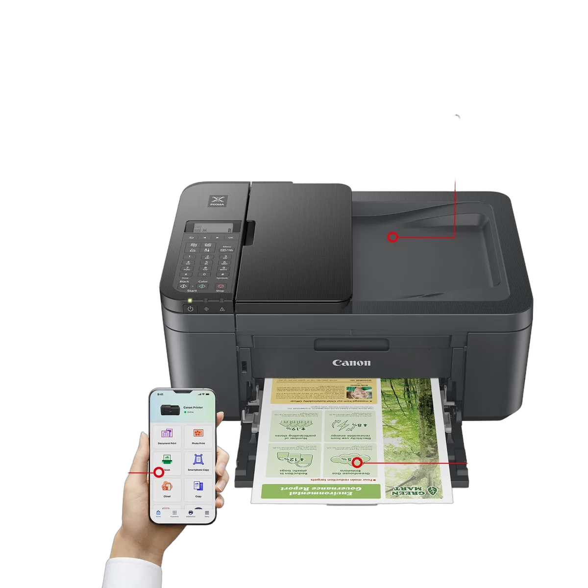 Canon PIXMA TR4755i Black, vue 5