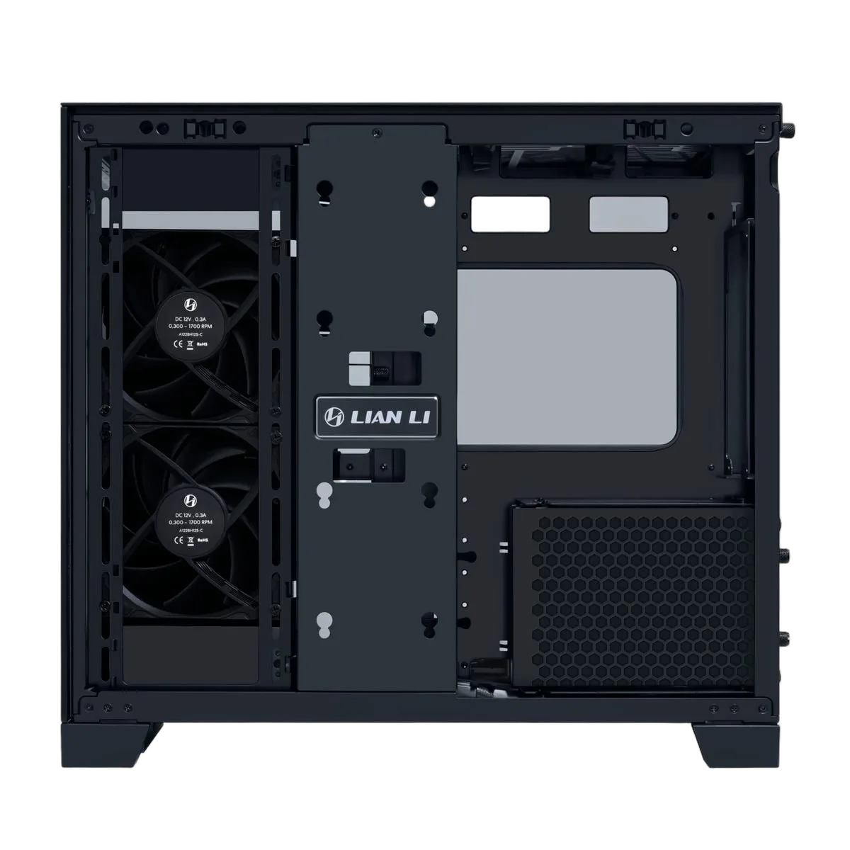 Lian-Li O11D Mini V2 Flow Noir - mT/Sans Alim/ATX, vue 10