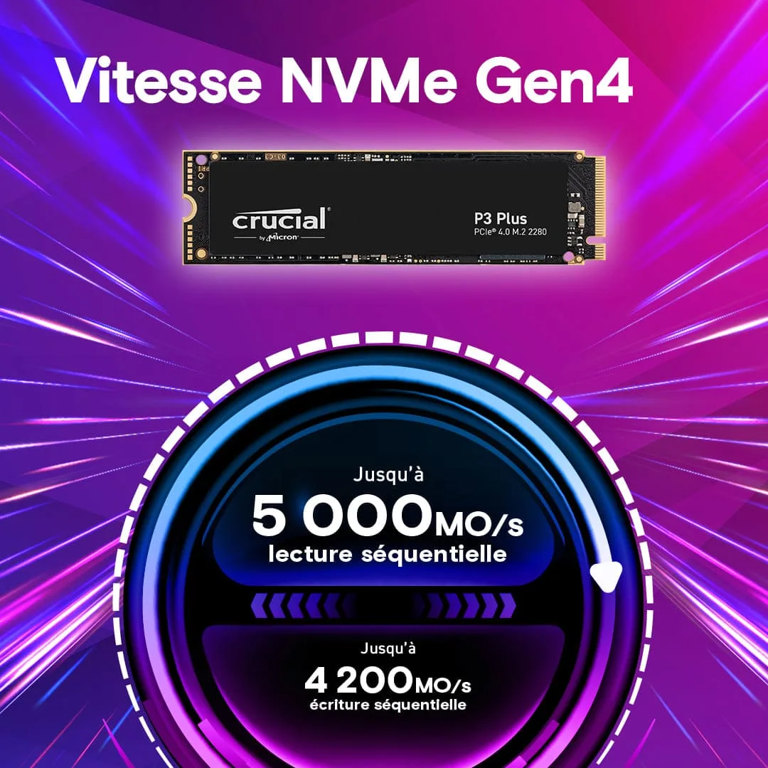 Crucial CT16G4SFRA32AT 16Go (1x16Go) SO-DDR4 3200MHz OEM-Seconde Vie, vue 4