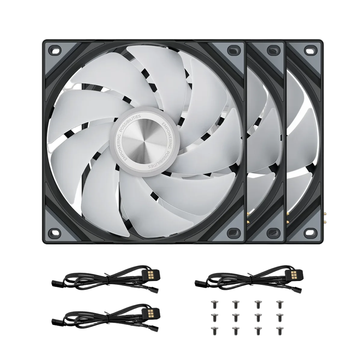 TRYX ROTA SL ARGB (Pack 3x120mm) - Noir-Seconde Vie, vue 6