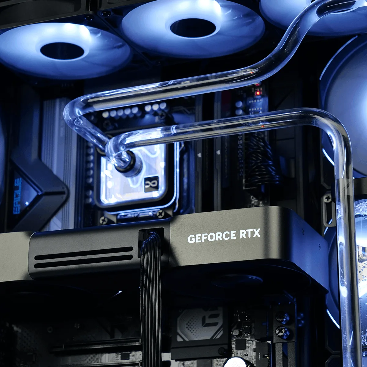 DUDE - 9850X3D/32Go/2To/5090 WC, vue 5