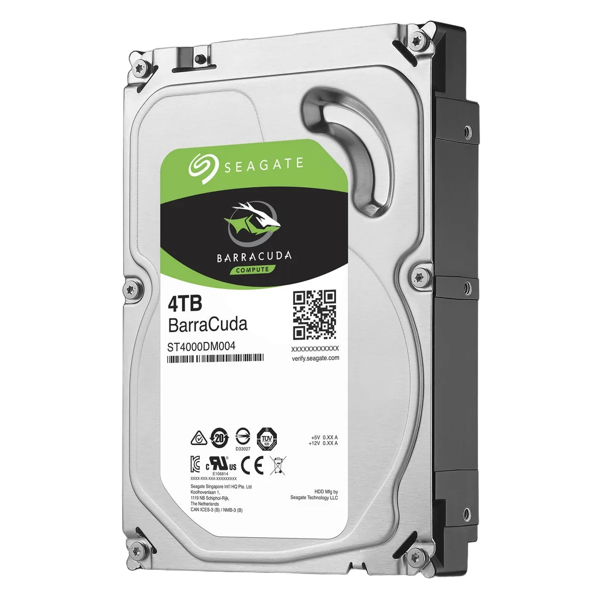 Seagate 4To BarraCuda - ST4000DM004, vue 4