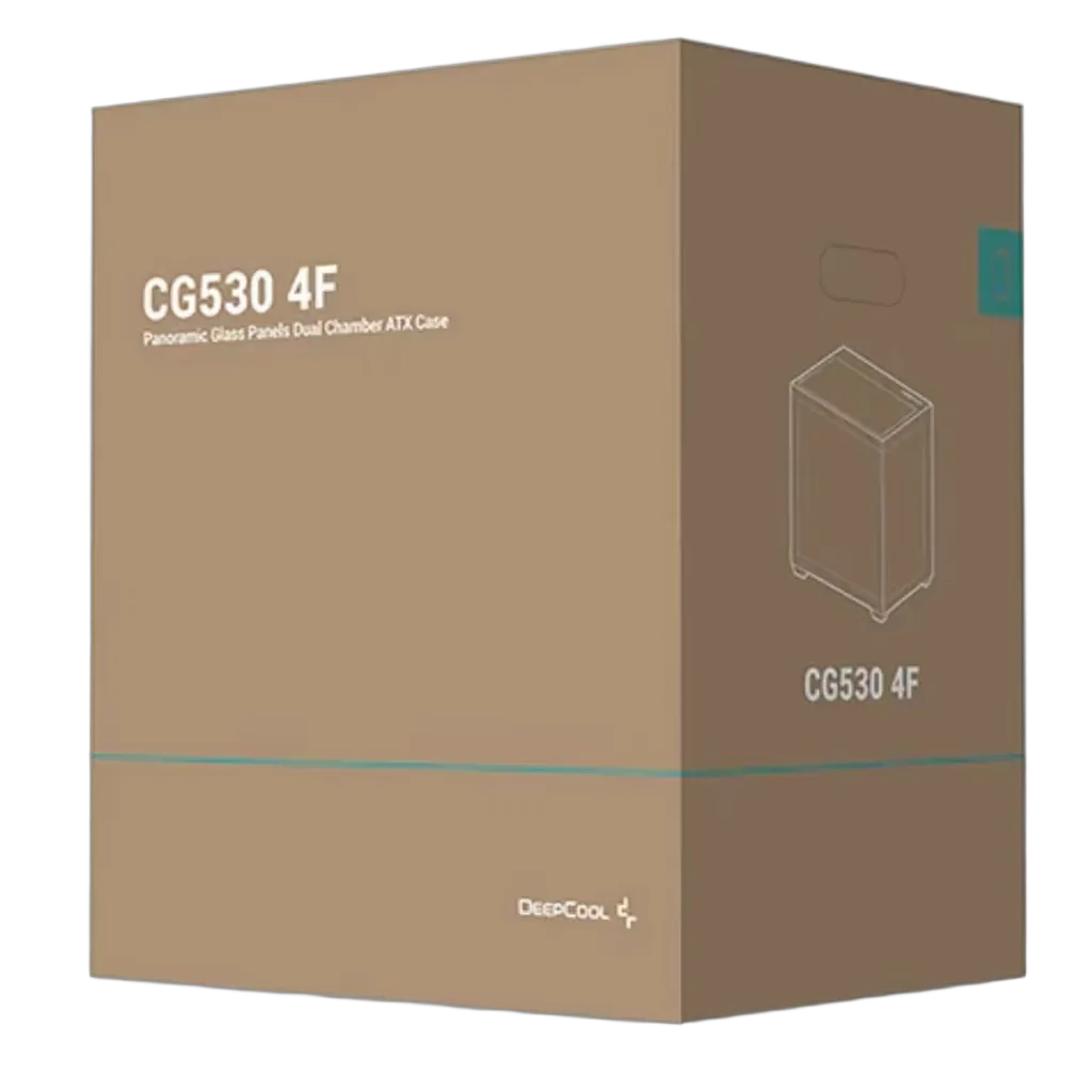 Deepcool CG530 4F Noir - MT/Sans Alim/ATX, vue 3