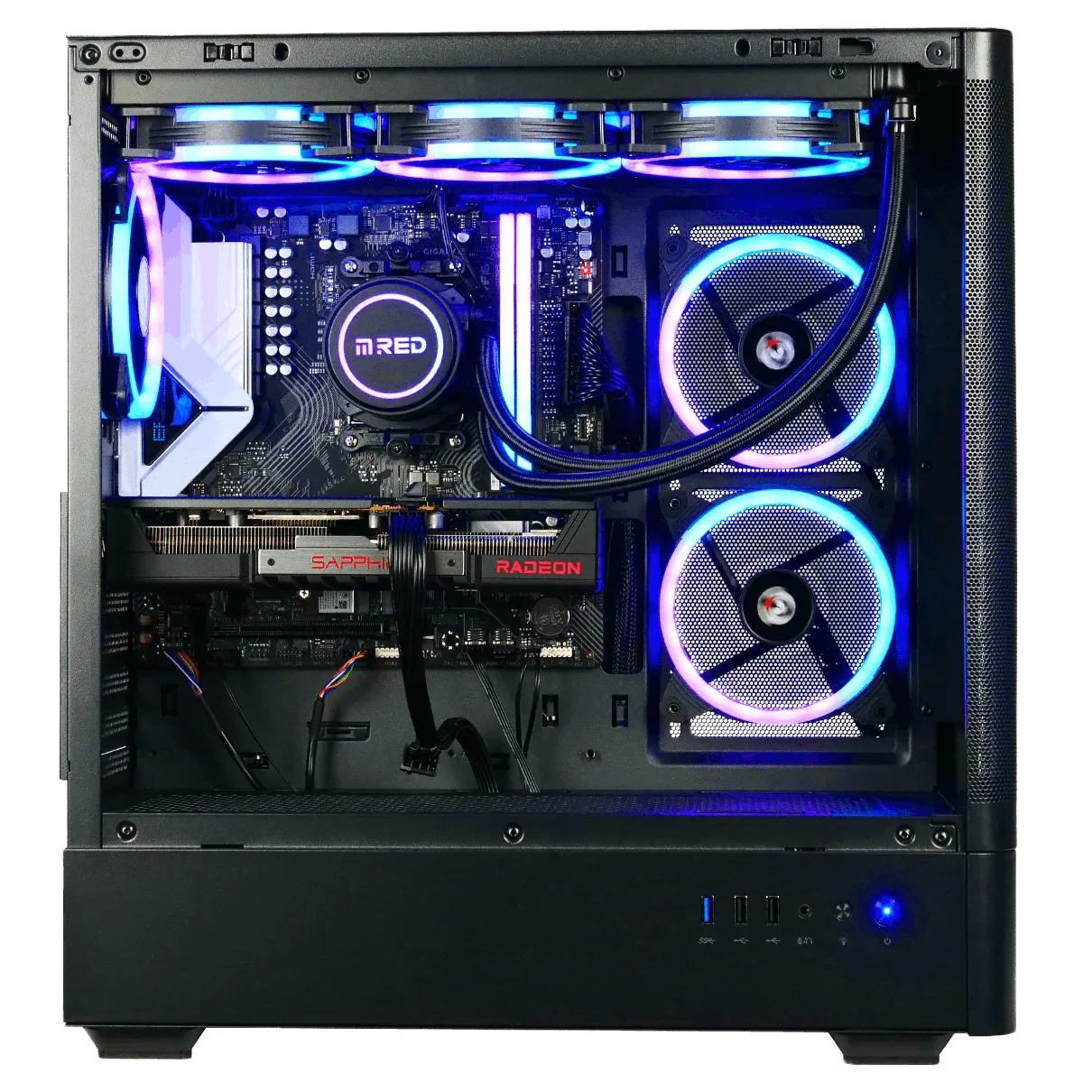 MAGICAL - R5-8400F/RX9060XT/16Go/1To, vue 2