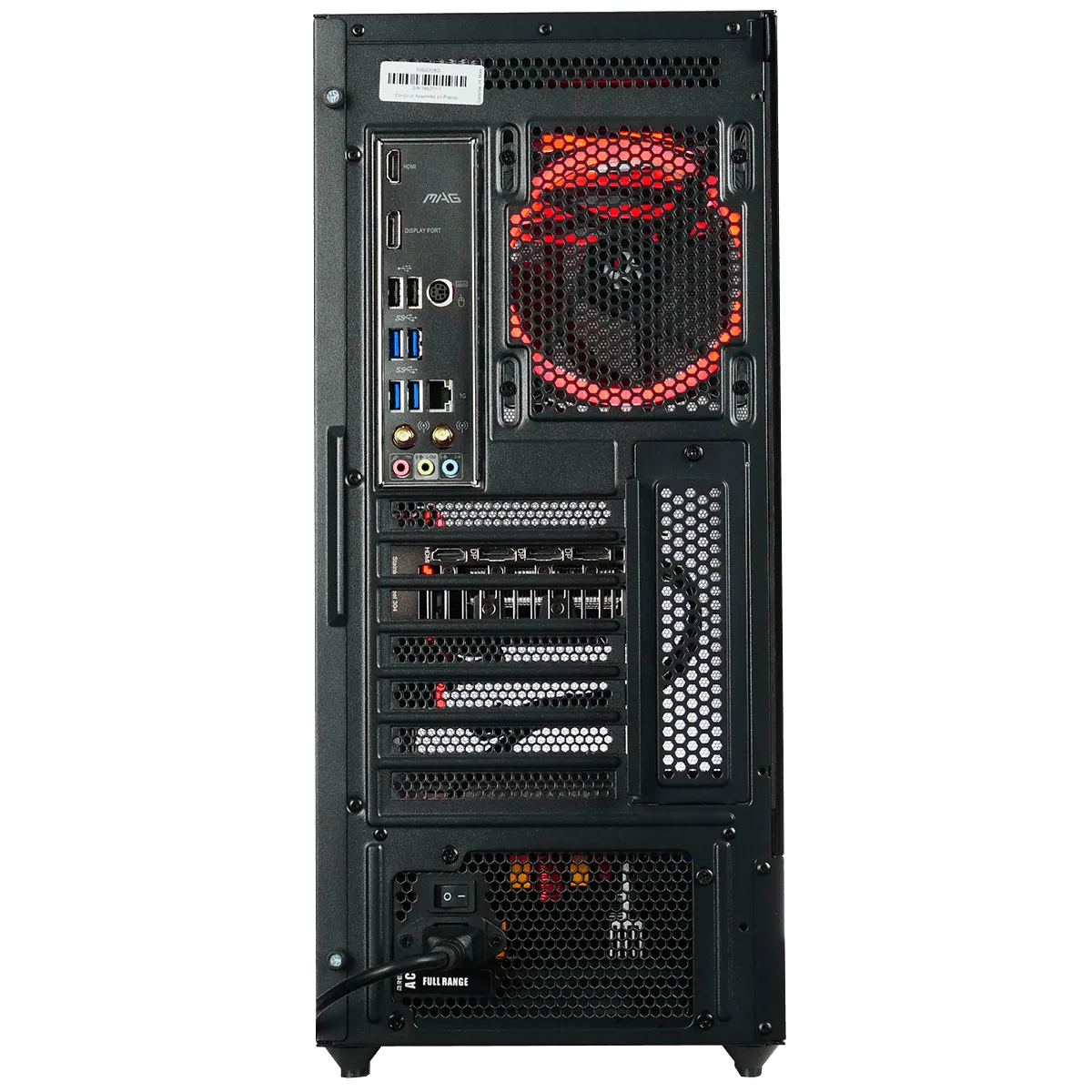 BEAST - R7-5700X/5060/32Go/1To, vue 6