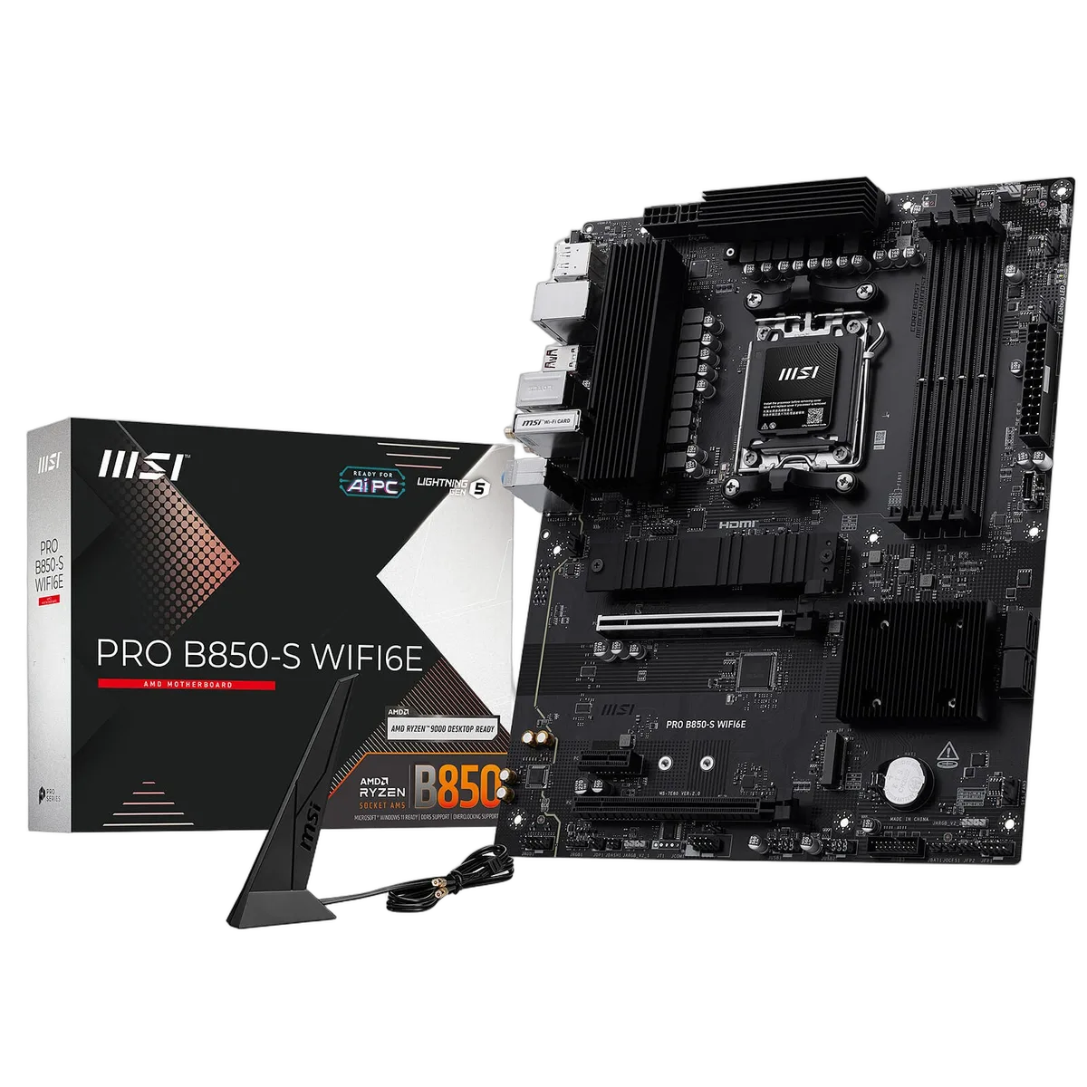 MSI PRO B850-S WIFI6E, vue 1