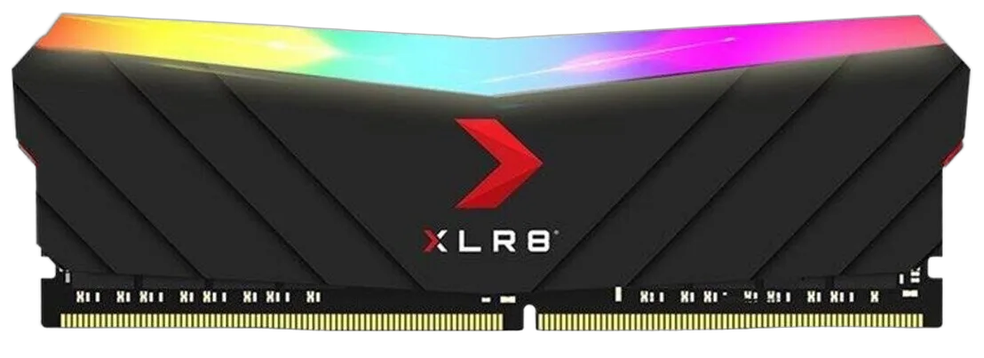 PNY XLR8 Gaming EPIC-X RGB 1x8GB 3200Mhz DDR4 BULK, vue 3