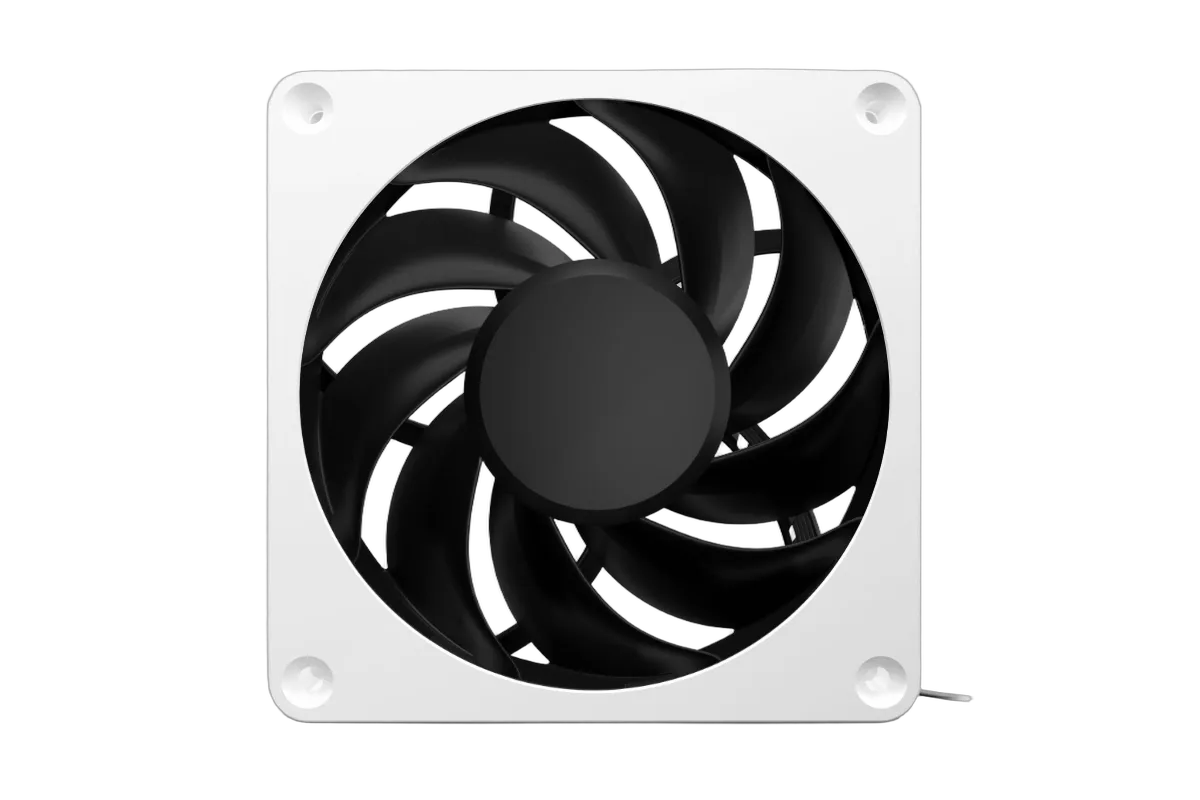 Alphacool Apex Stealth Metal 120mm - 3000rpm Blanc, vue 1