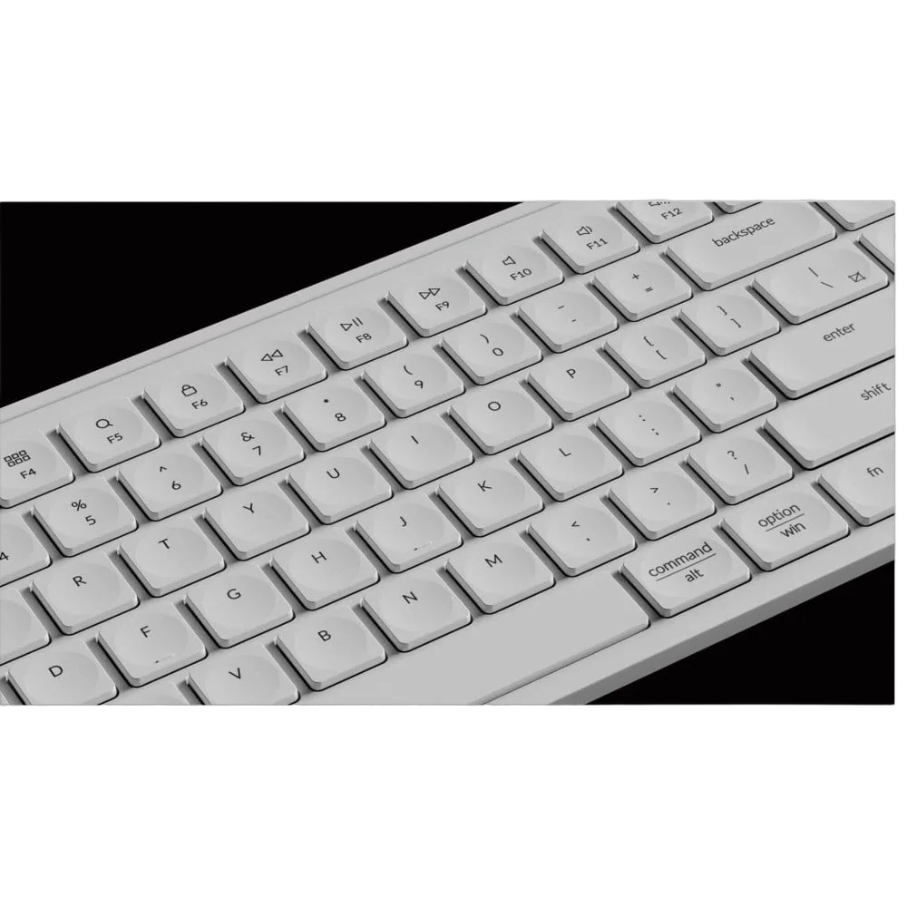 Keychron B1 Pro 75% - Mécanique - Sans-Fil - Blanc, vue 3