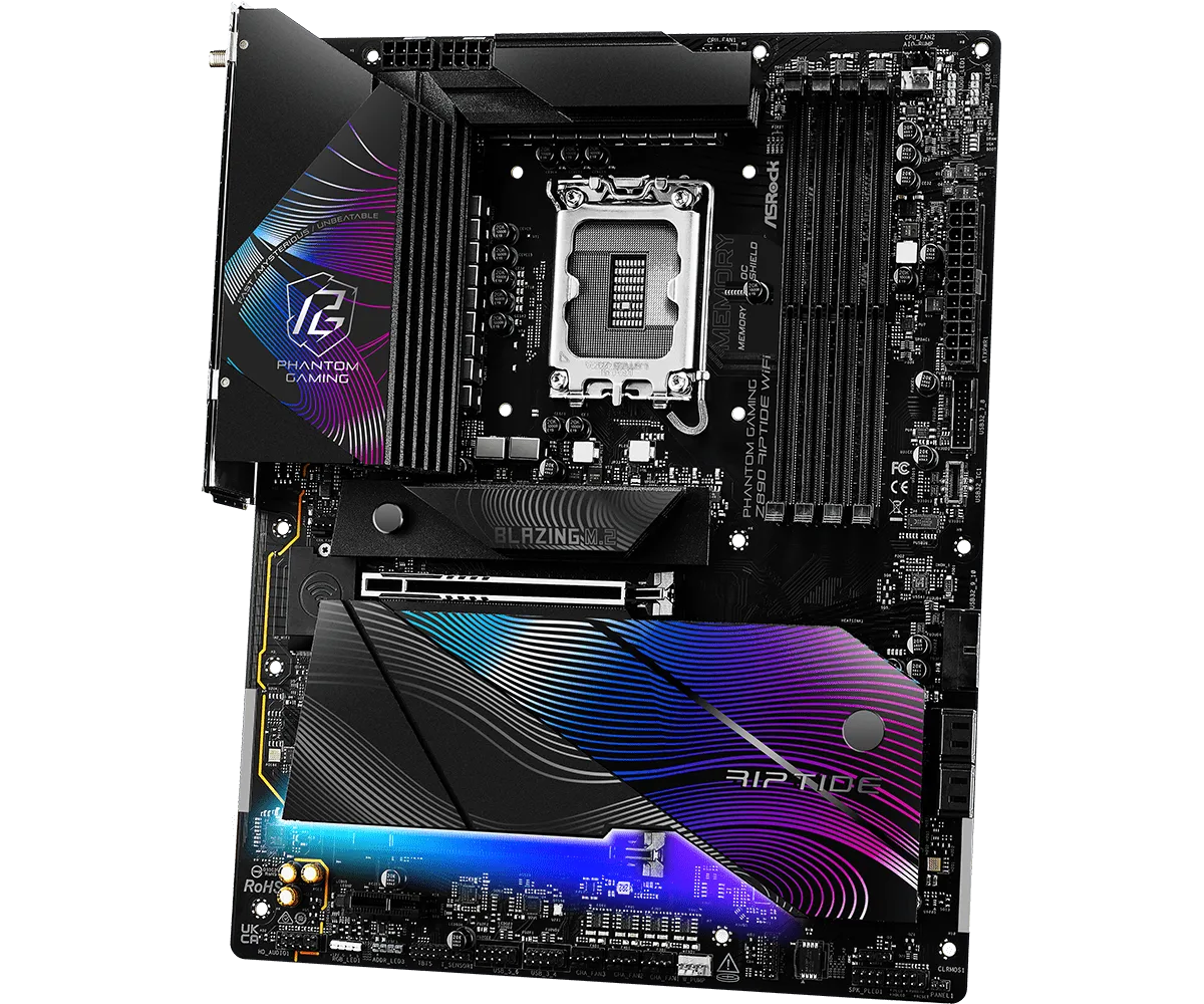 ASRock Z890 RIPTIDE WIFI, vue 5