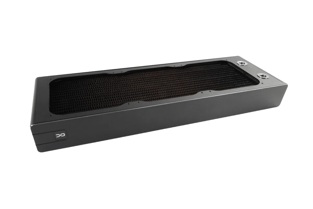 Alphacool Core XT45 Full Copper 360mm Radiator - ARGB, vue 2
