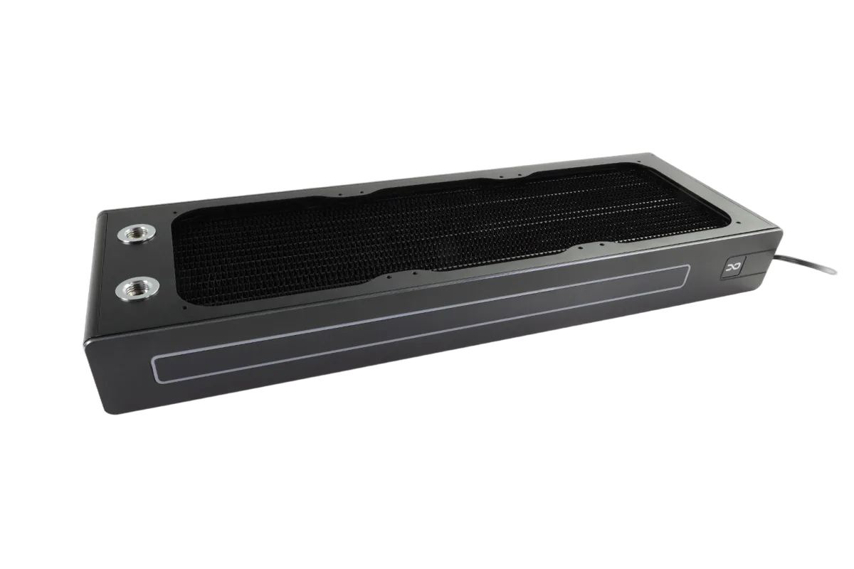 Alphacool Core XT45 Full Copper 360mm Radiator - ARGB, vue 1