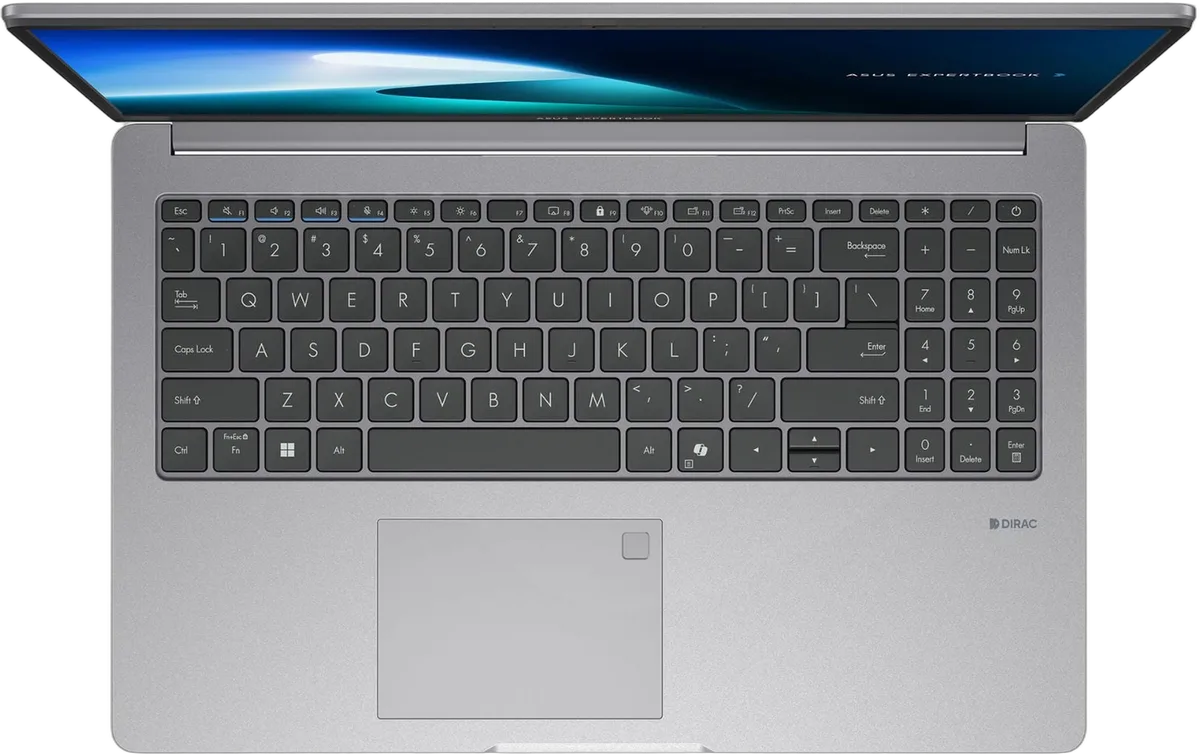 Asus ExpertBook P1 - 15.6" FHD Core 3 100U 16Go 256Go W11P, vue 3