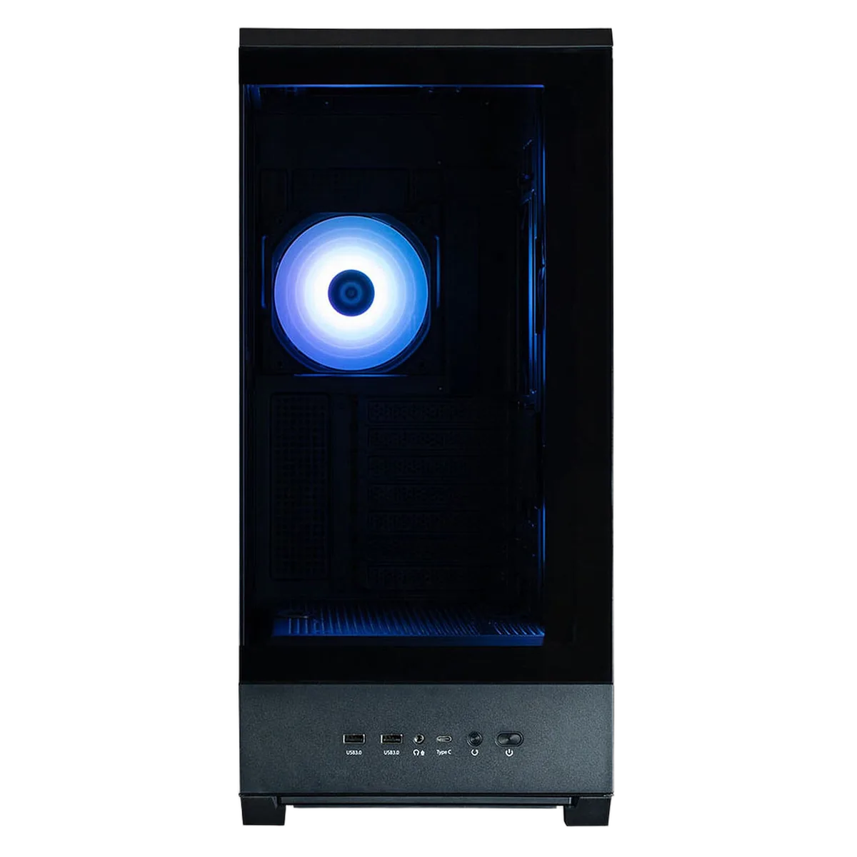 Zalman P50 DS RGB Noir - MT/Sans Alim/ATX, vue 3