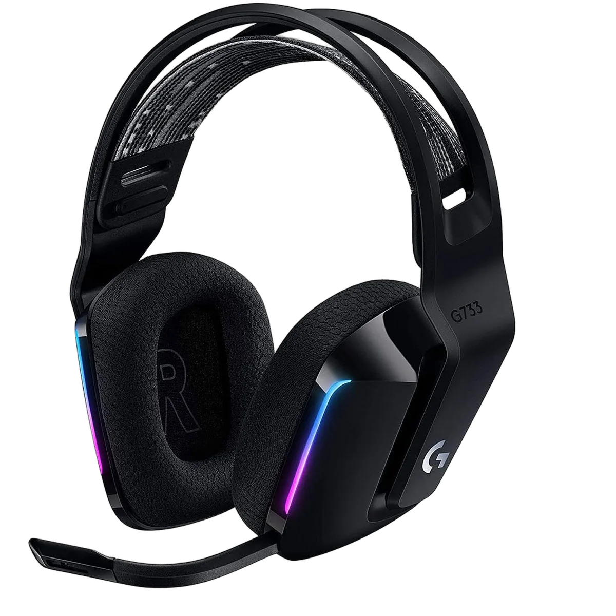 Logitech G733 Lightspeed - Sans-Fil - RGB - Noir, vue 1