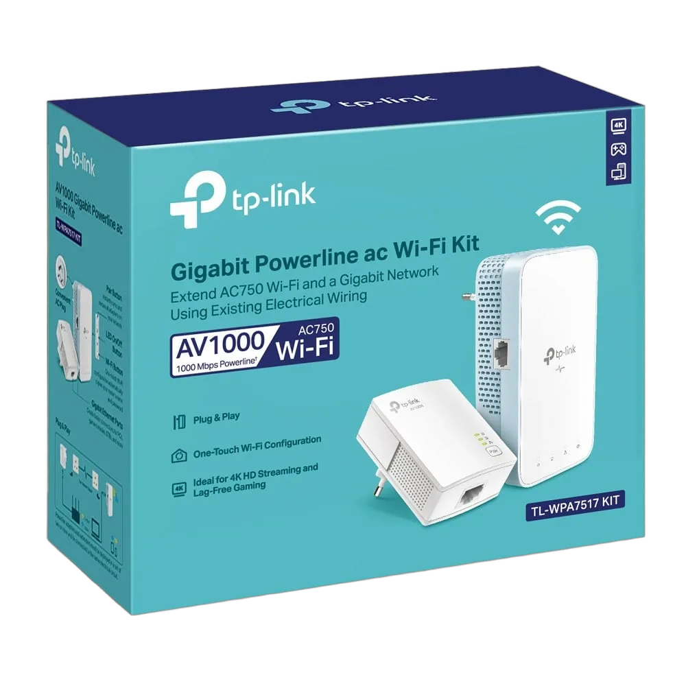 TP-Link TL-WPA7517 KIT (1000Mb) WiFi AC - Pack de 2, vue 5