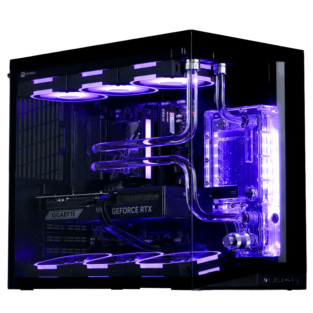 LEGIT - 9800X3D/32Go/1To/5080 WC, vue 1