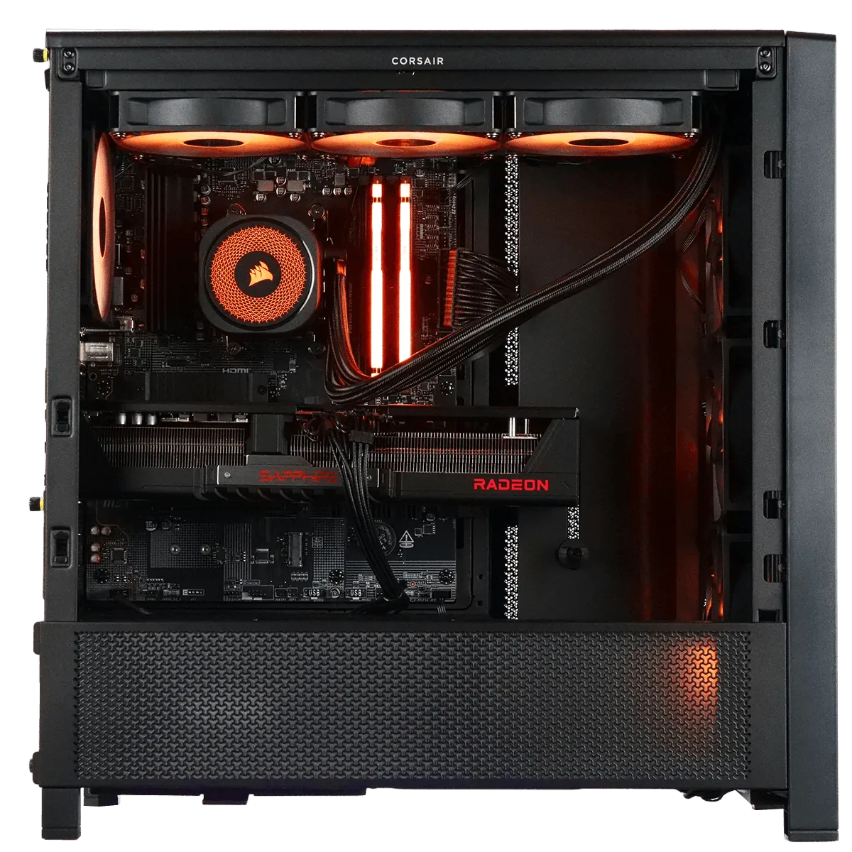 LITTLE NITRO - R5-7500F/9070XT/16Go/1To, vue 2