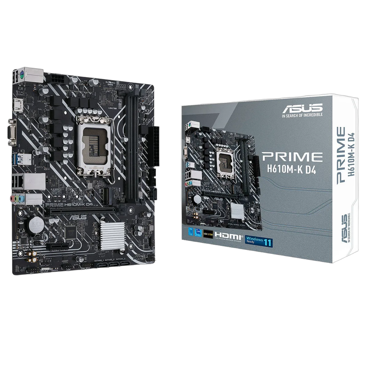 Asus PRIME H610M-K D4-Seconde Vie, vue 1