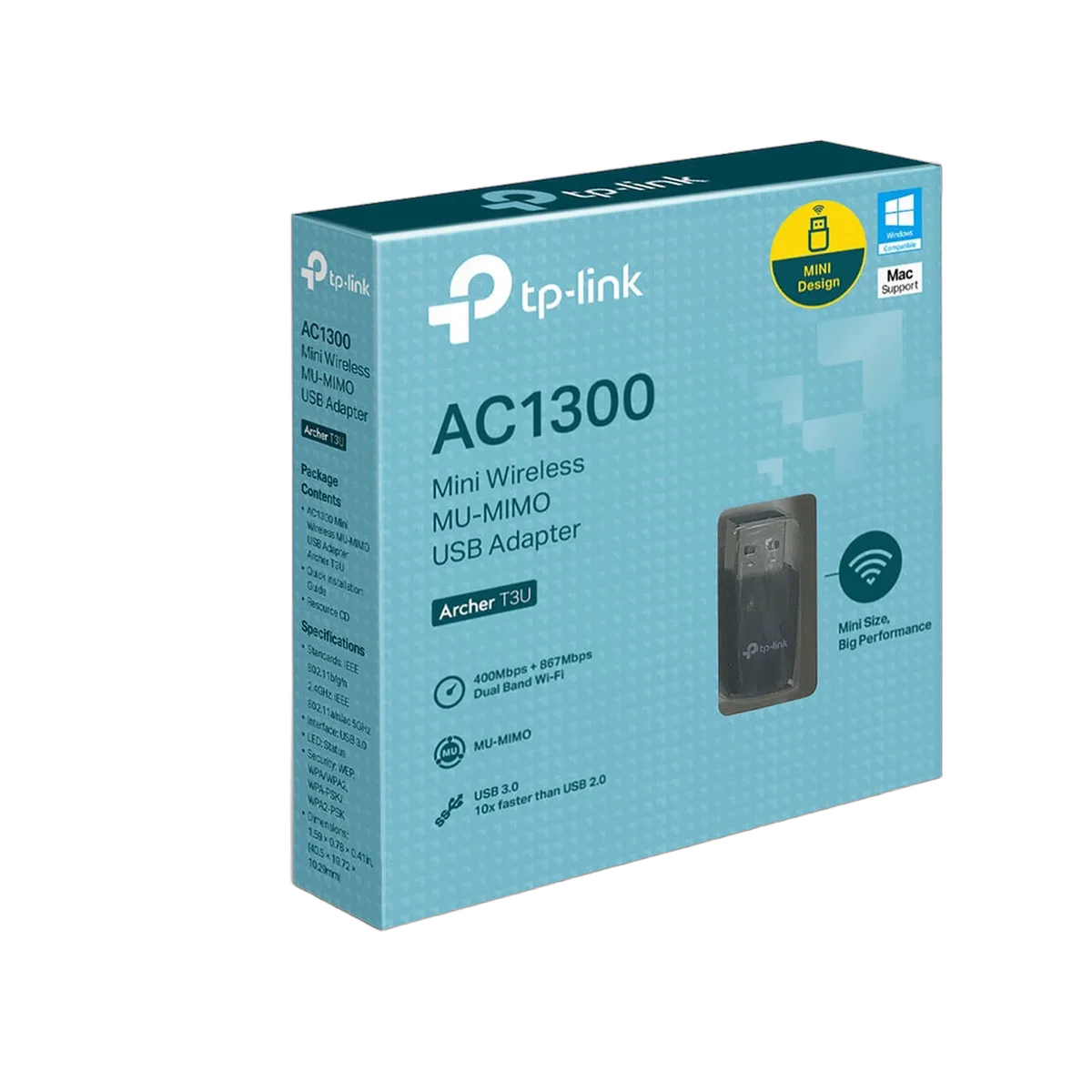 TP-Link Clé USB WiFi AC 1300 - ARCHER T3U, vue 2