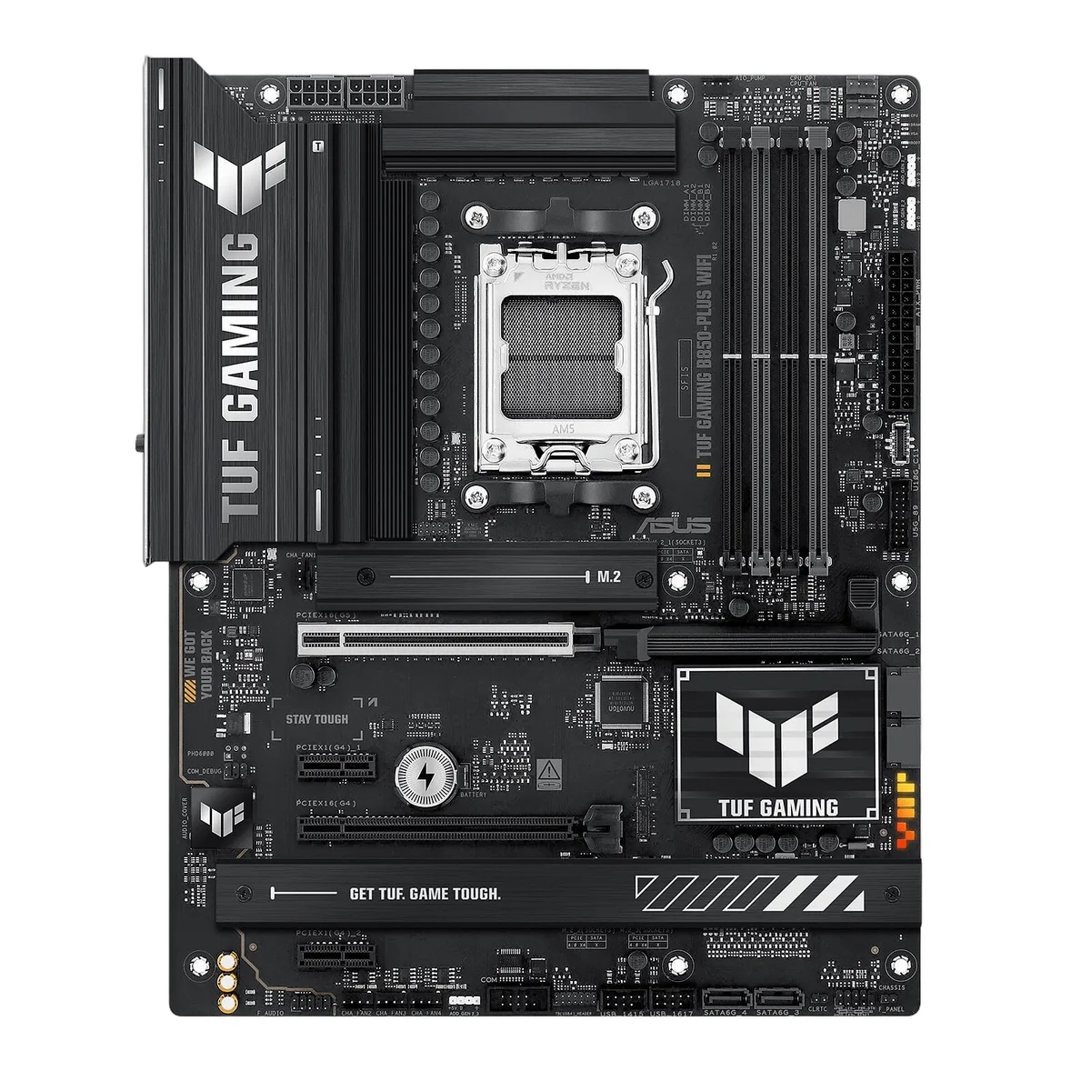 Asus TUF GAMING B850-PLUS WIFI, vue 2