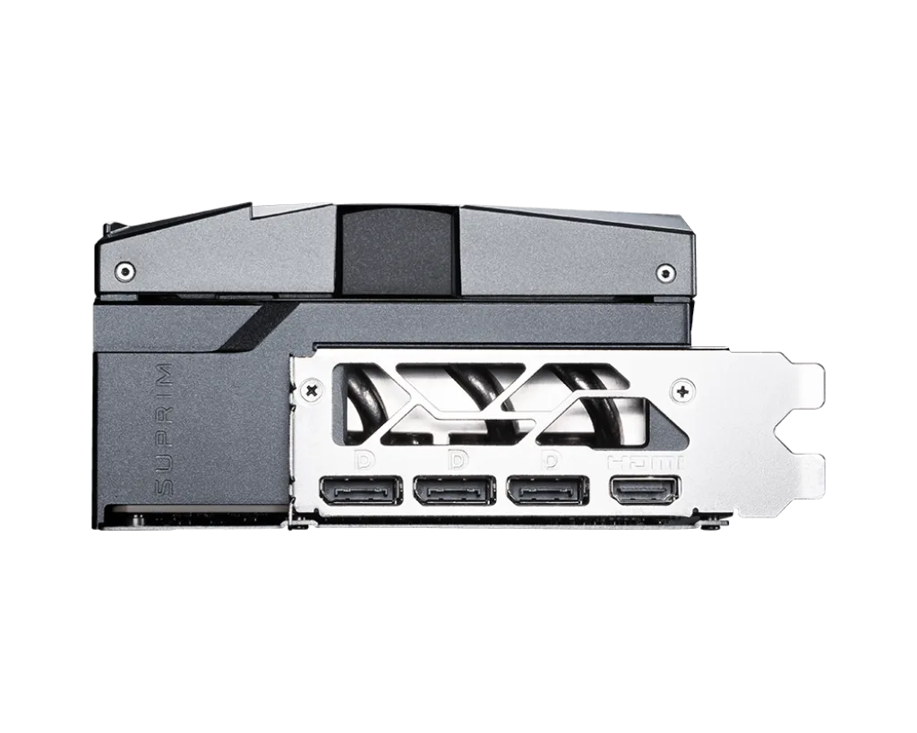MSI GeForce RTX 5090 32G SUPRIM SOC, vue 5