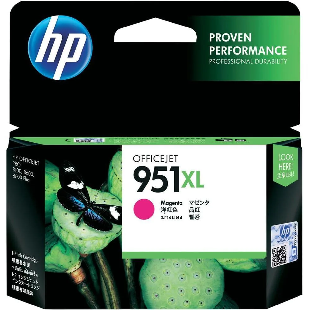 HP Cartouche Magenta 951XL, vue 1