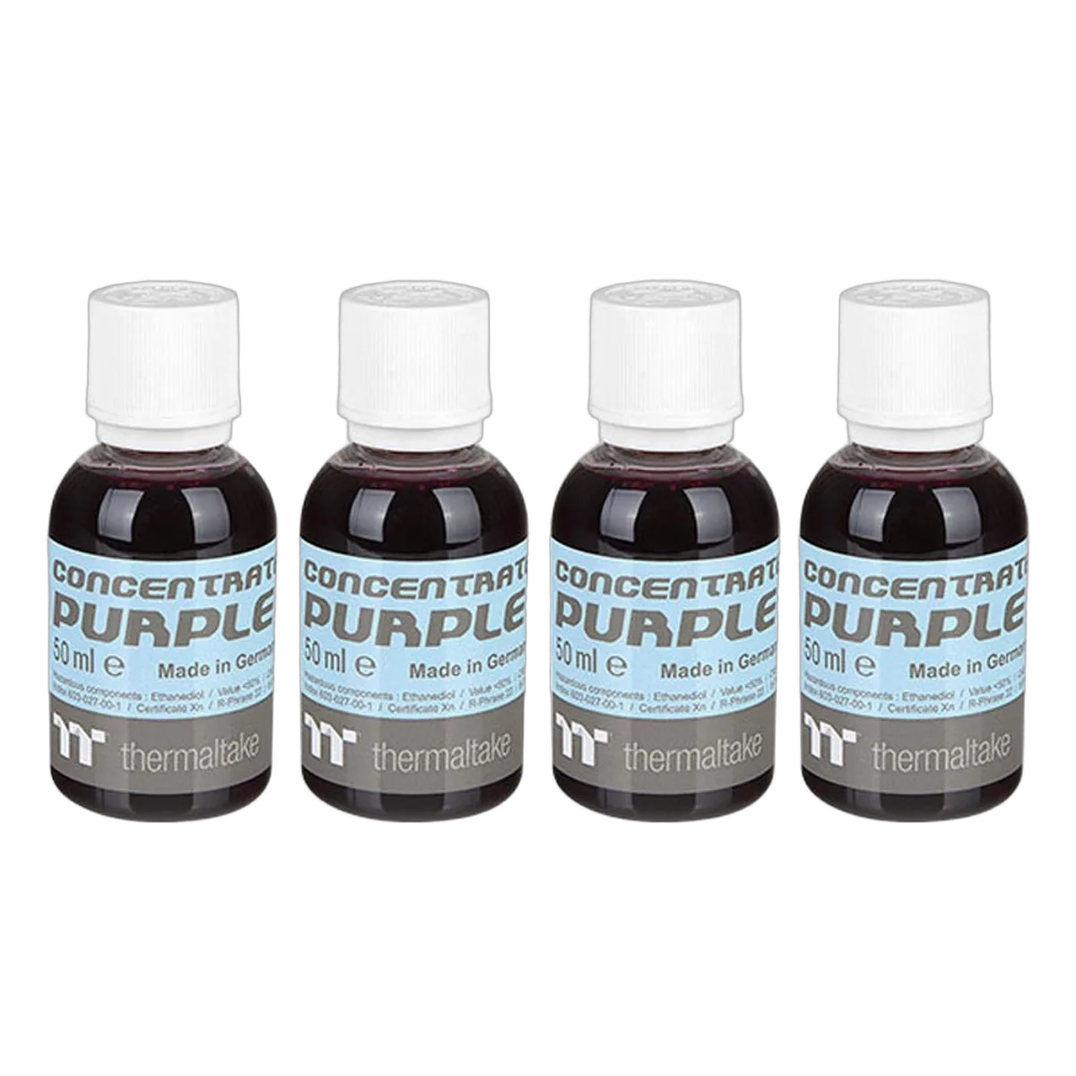 Thermaltake Liquide de refroidissement Tt Premium Concentrate Purple 4 x 50ml, vue 1