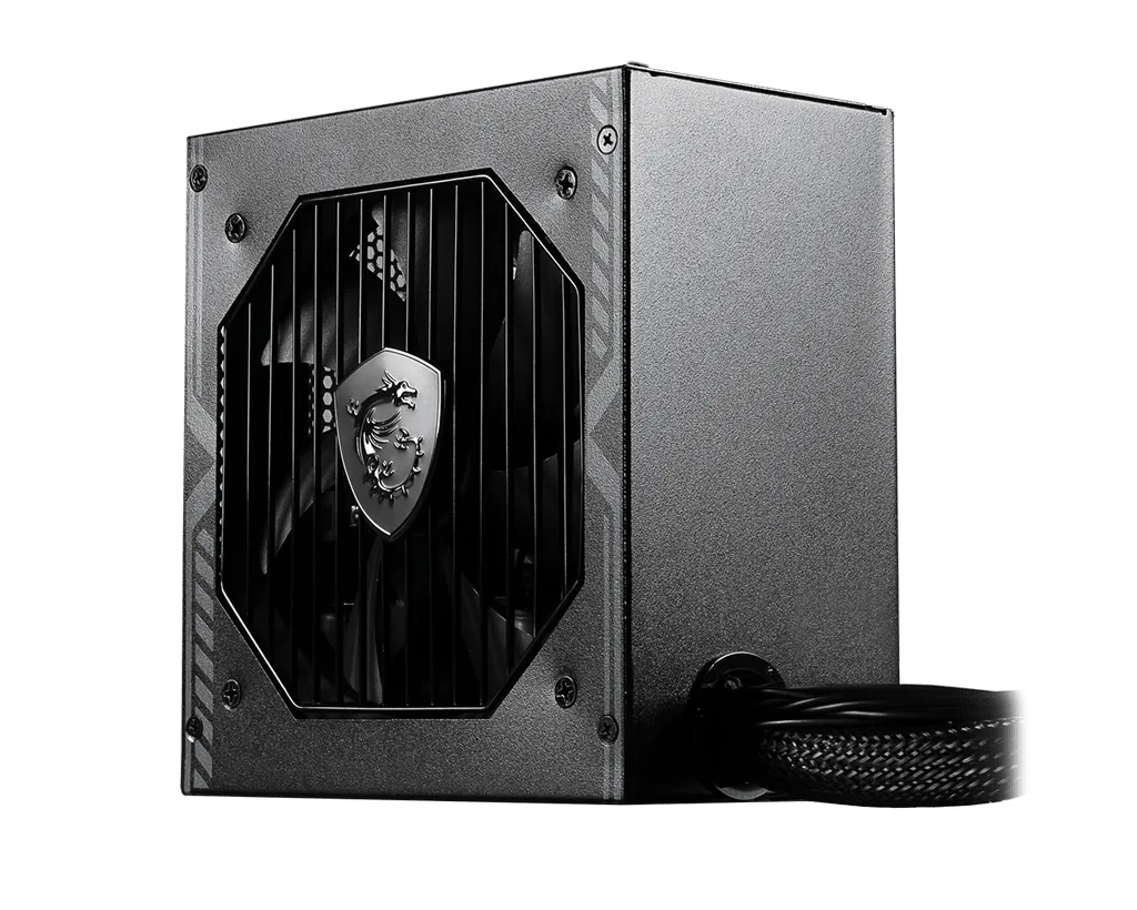 MSI ATX 650W - 80+ BRONZE - MAG A650BN Noir, vue 3
