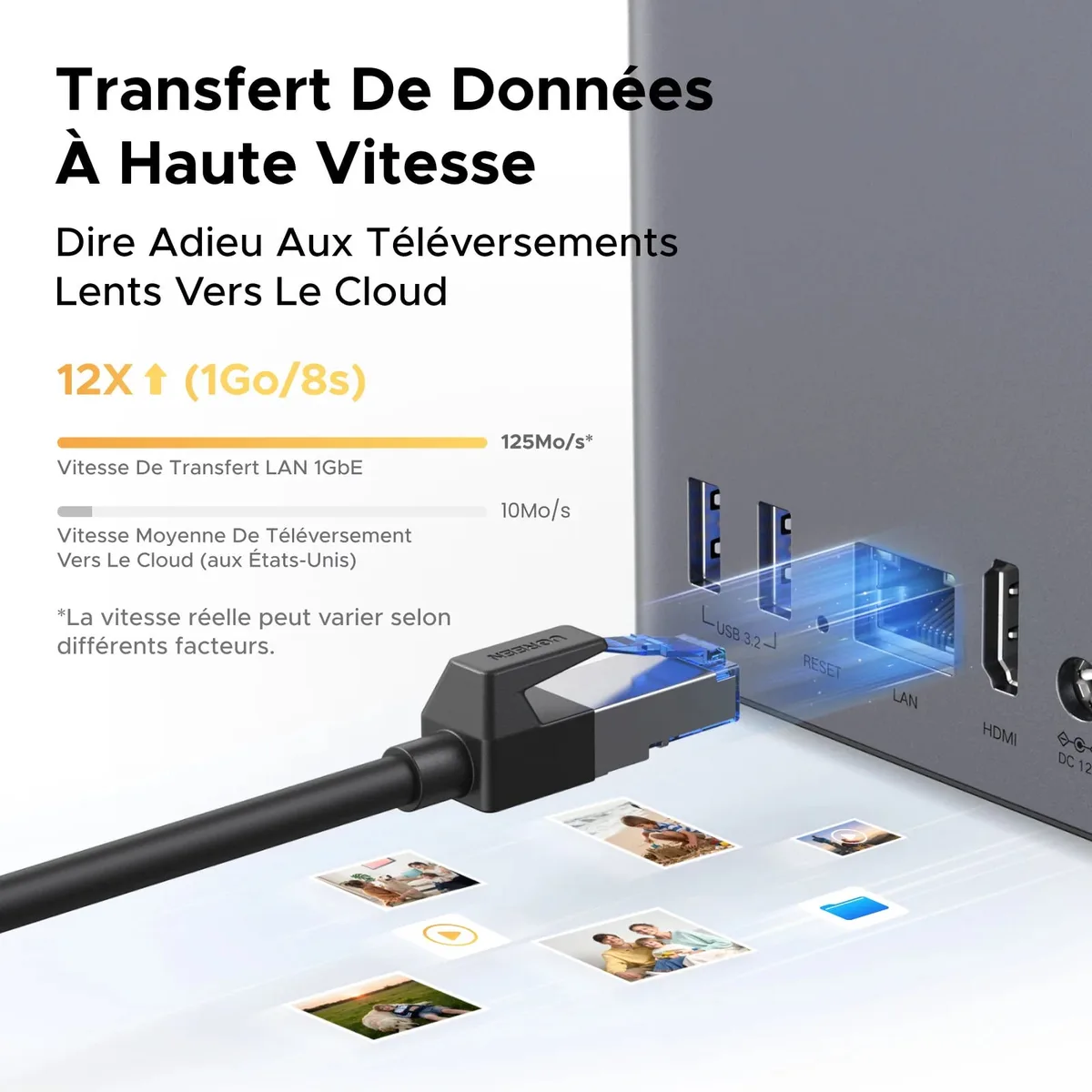 UGREEN DH2300 - 2 Baies, vue 2
