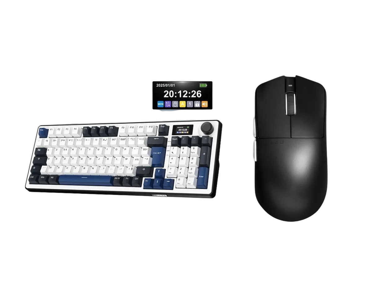 The G-LAB Keyz Elite 450 RGB écran LCD + Kult Elite M100, vue 1