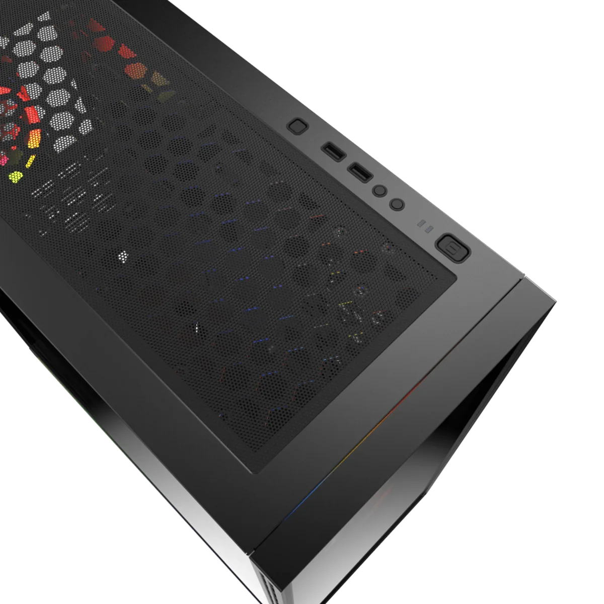 M.RED BLACK DESTROYER Glass-G - ARGB - MT/ATX-Seconde Vie, vue 4