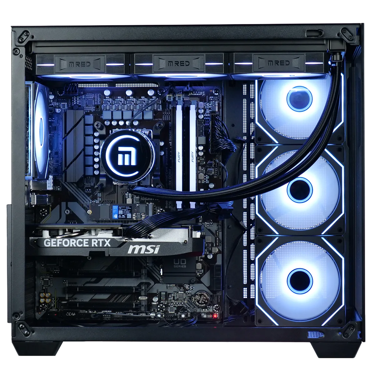 BLIZZARD - I5-14400F/5060Ti-16Go/16Go/1To, vue 6