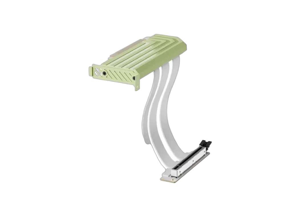 Hyte Hyper Riser Cable PCIE 5.0 - Matcha Milk, vue 3
