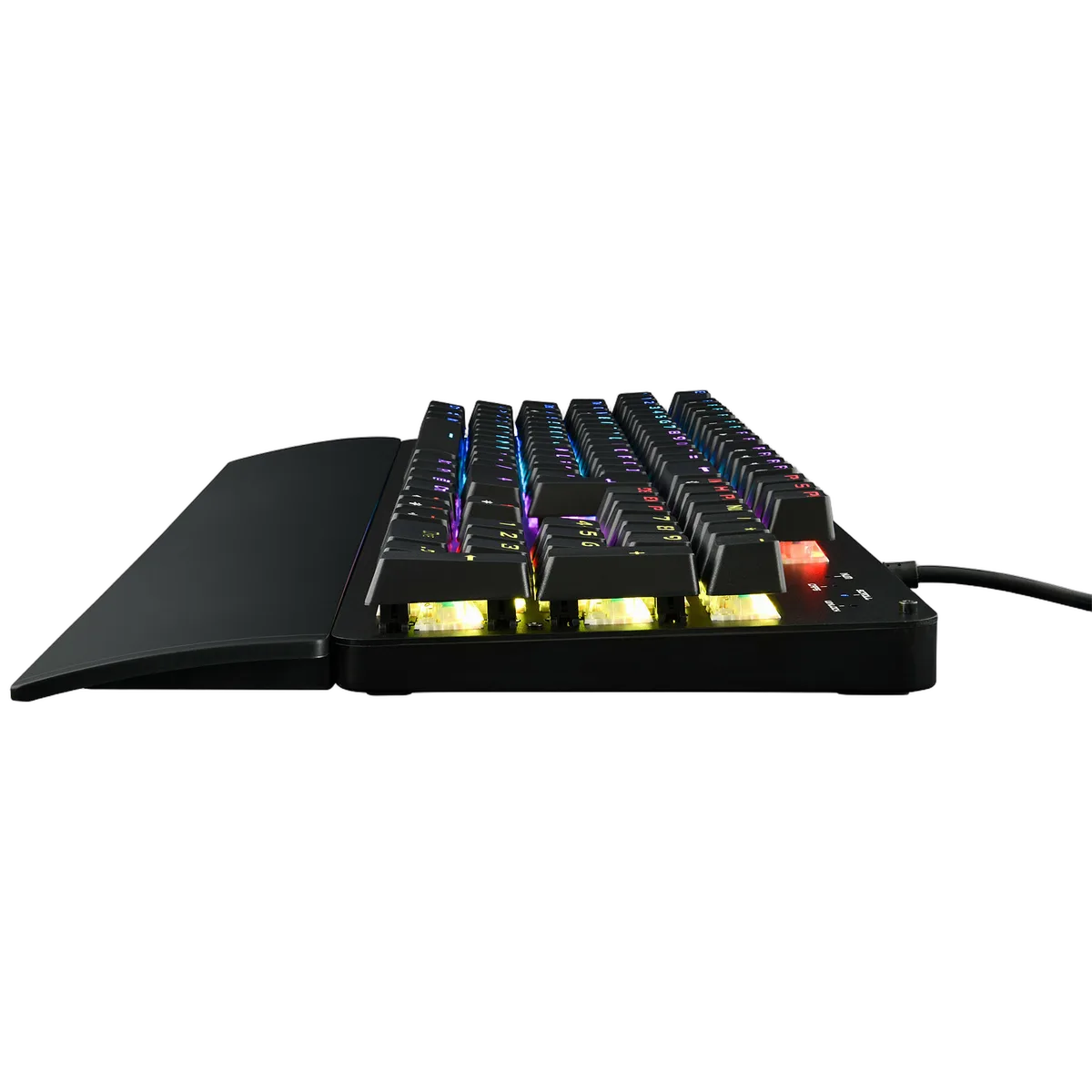The G-LAB KEYZ CARBON-E - Mechanical Gaming Keyboard, vue 3