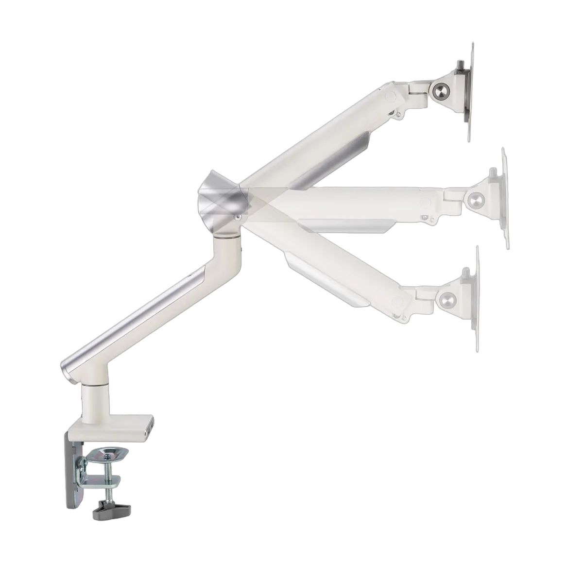 Kimex International Support de bureau Full Motion écran 17"- 32" Blanc VESA Max 100x100 Charge Max 9Kg, vue 8