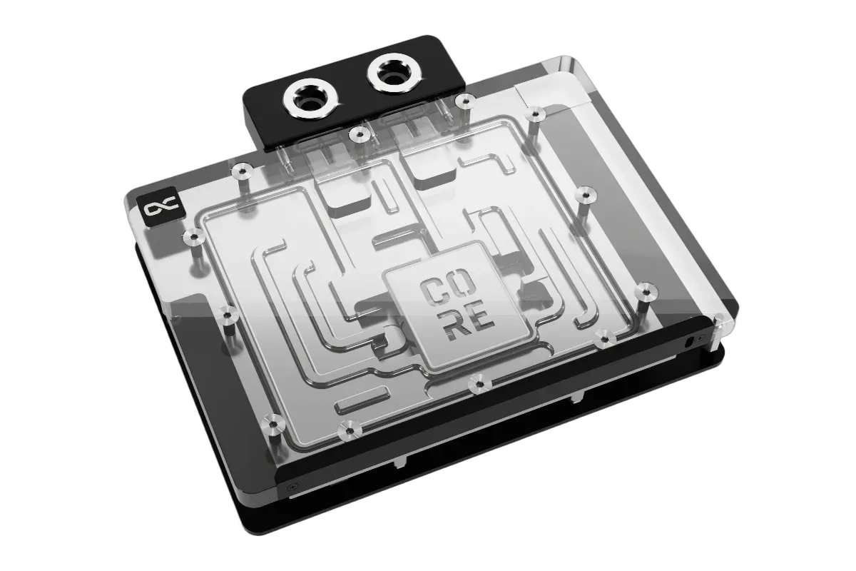 Alphacool Core Geforce RTX 5080 pour Suprim + Vanguard, vue 1