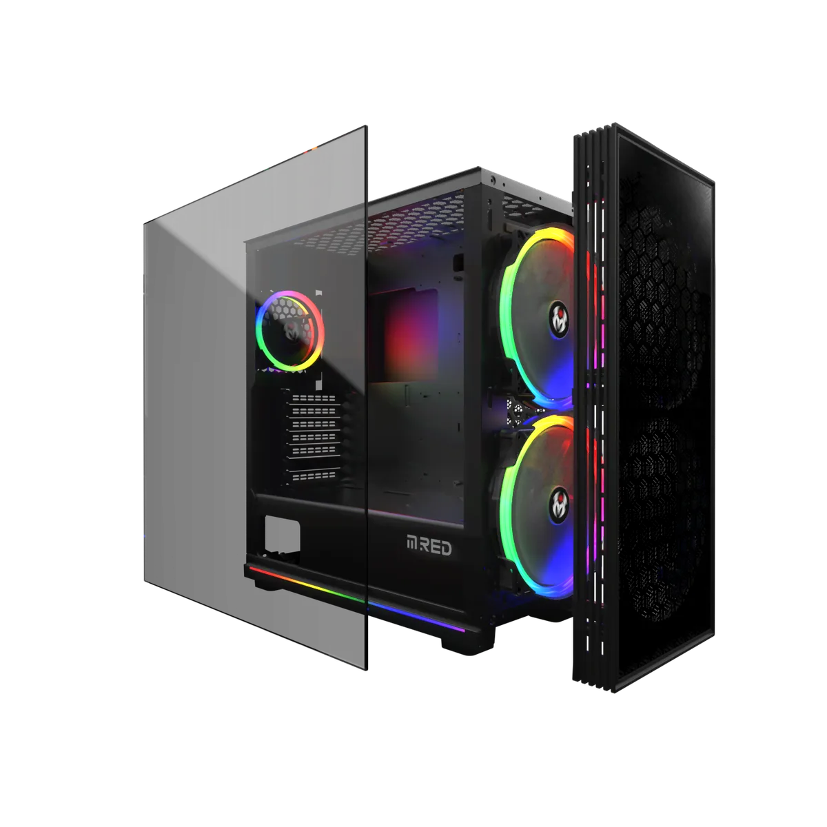M.RED STORM DESTROYER Gamma-G - ARGB - MT/ATX, vue 2