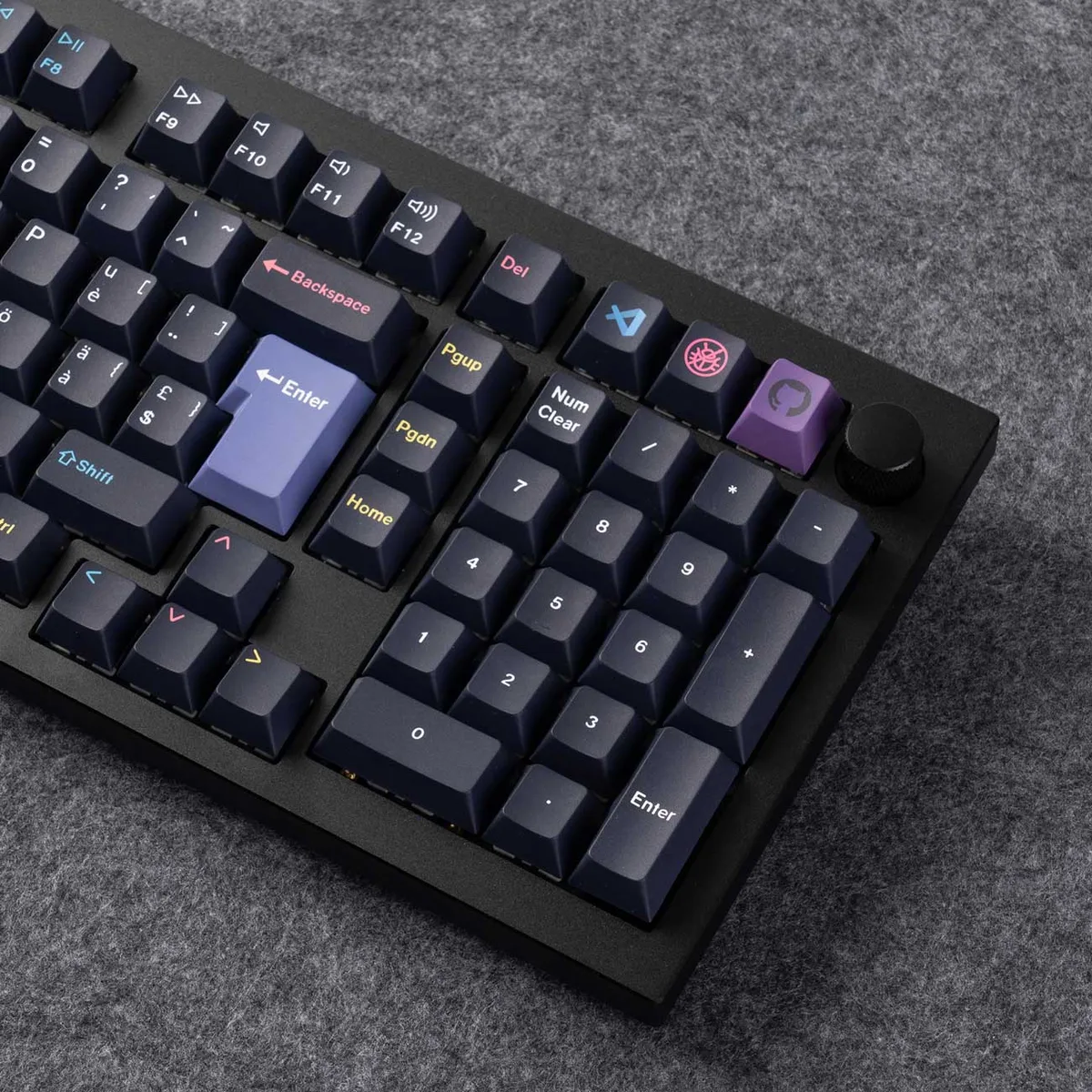 Keychron Set de touches - Développeur - Complet/ISO-FR/PBT, vue 2