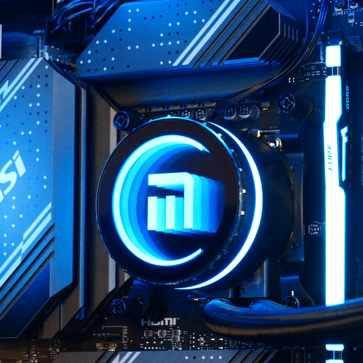 WAVE - I5-14600KF/5070Ti/32Go/1To, vue 3