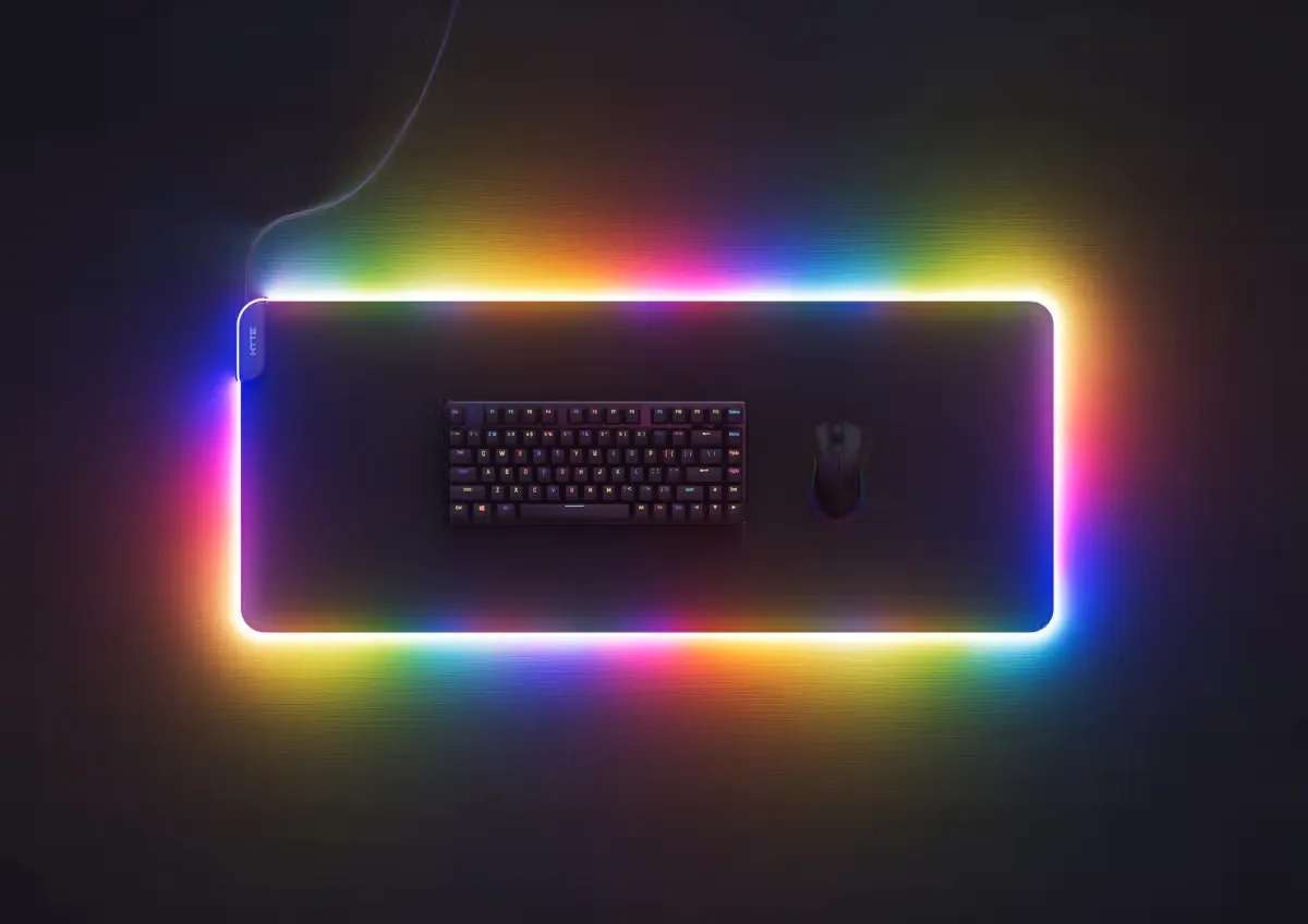 Hyte CNVS - RGB - Noir, vue 3