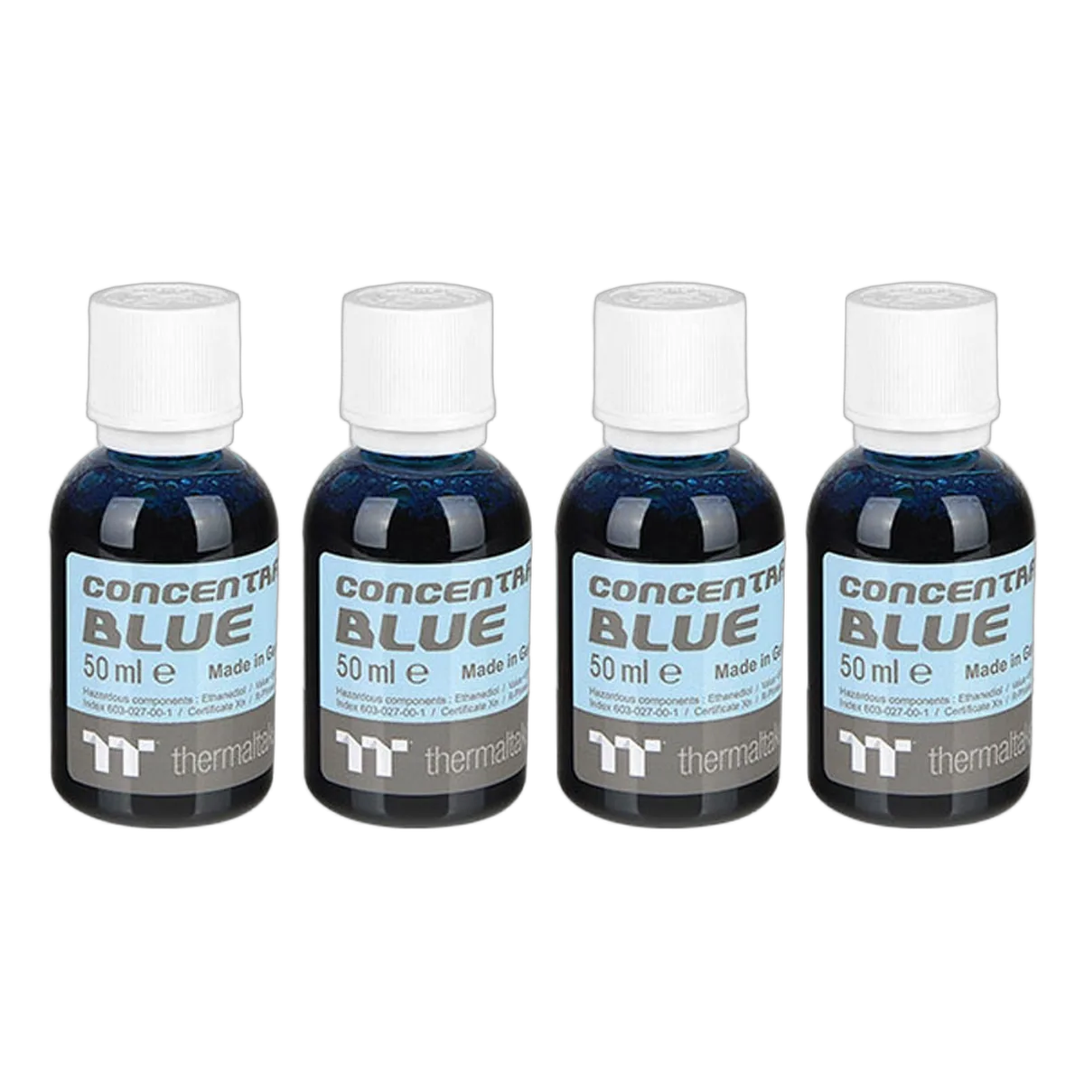 Thermaltake Liquide de refroidissement Tt Premium Concentrate Blue 4 x 50ml, vue 1
