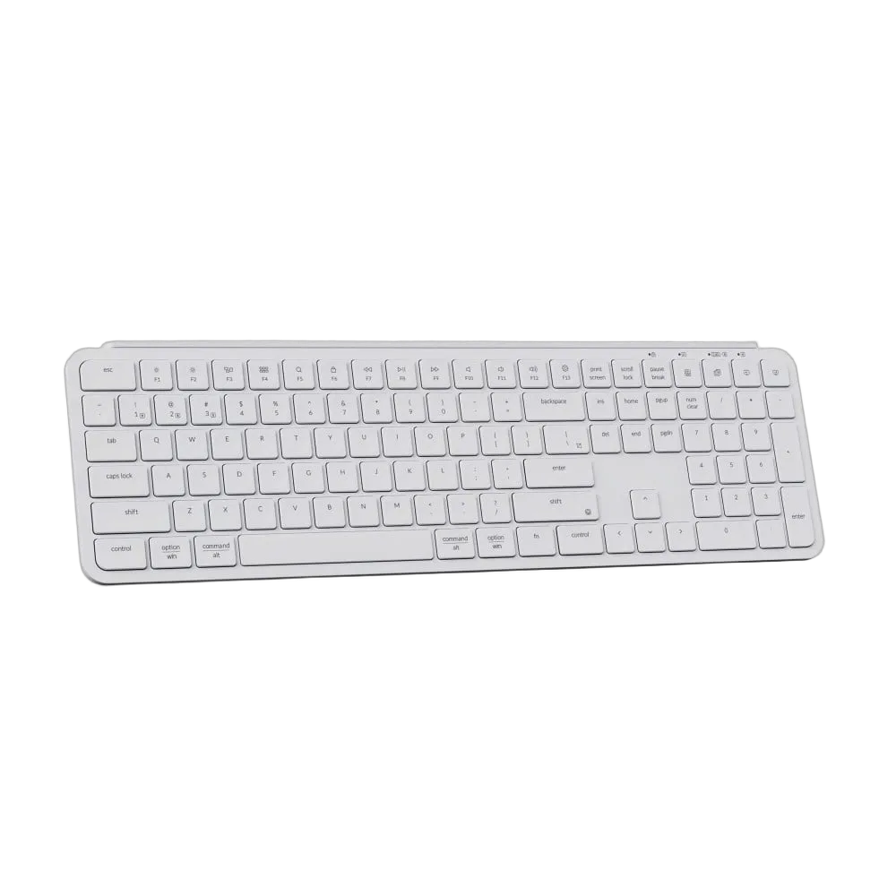 Keychron B6 Pro - Membrane - Sans-Fil - Blanc, vue 2