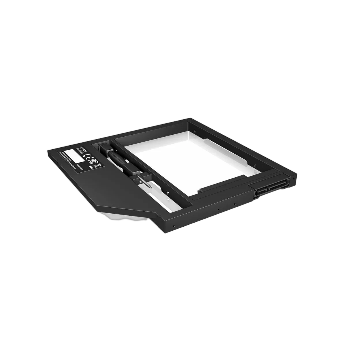 Icy Box Adapt. DD/SSD 2.5" empl.graveur 9.5mm - IB-AC649, vue 4